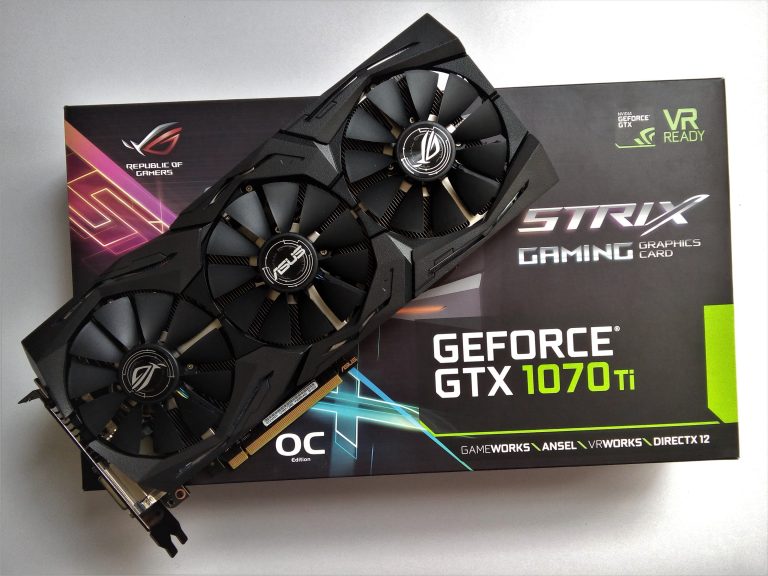 گرافیک Asus ROG Strix GTX 1070 TI 8GB