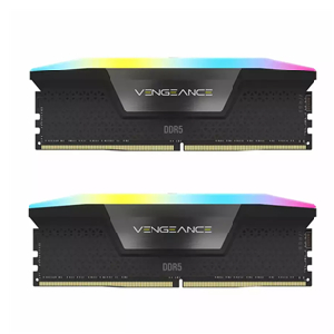 رم دسکتاپ DDR5 دو کاناله 5600 مگاهرتز CL40 کورسیر مدل VENGEANCE RGB ظرفیت 32 گیگابایت