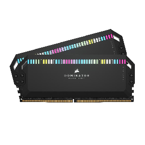 رم دسکتاپ DDR5 دو کاناله 5200 مگاهرتز CL40 کورسیر مدل Dominator Platinum RGB ظرفیت 32 گیگابایت