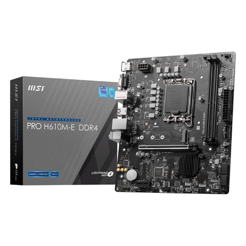 مادربرد  MSI PRO H610M-E/DDR5