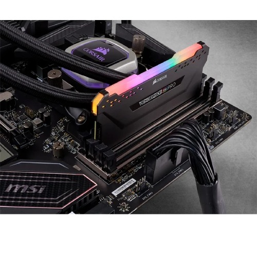 رم کامپیوتر کورسیر VENGEANCE RGB RS 16GB 3200MHz CL16