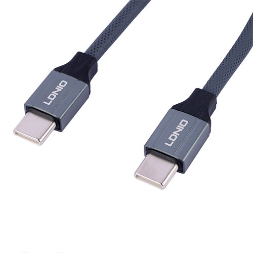کابل دو سر تایپ سی LDNIO مدل LC441C ویژگی 65 وات